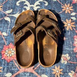 Brown Birkenstock Sandals